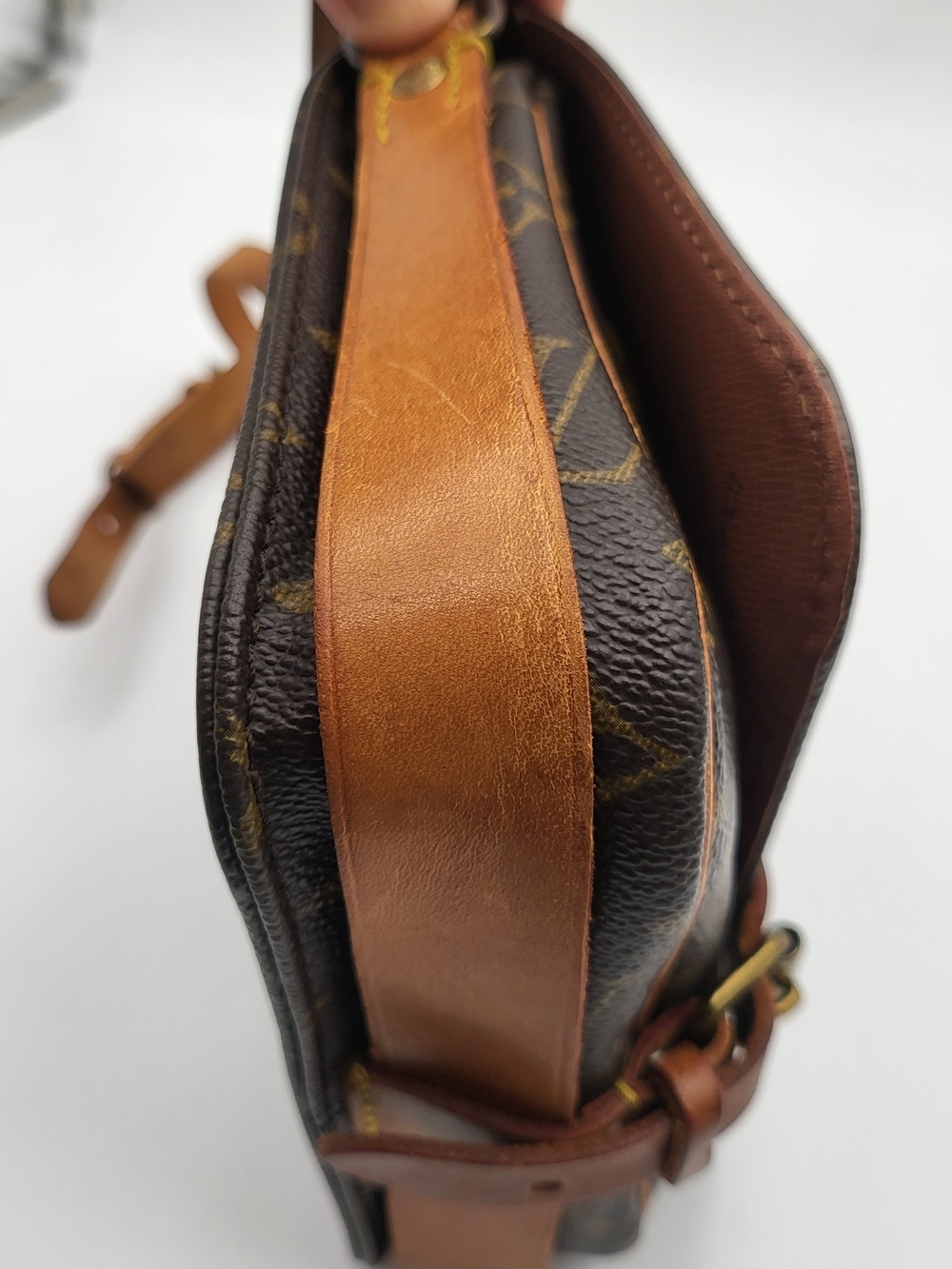 Louis Vuitton Monogram Cartouchiere PM Crossbody Bag, Authentic. France 1989.. - Picture 6 of 16